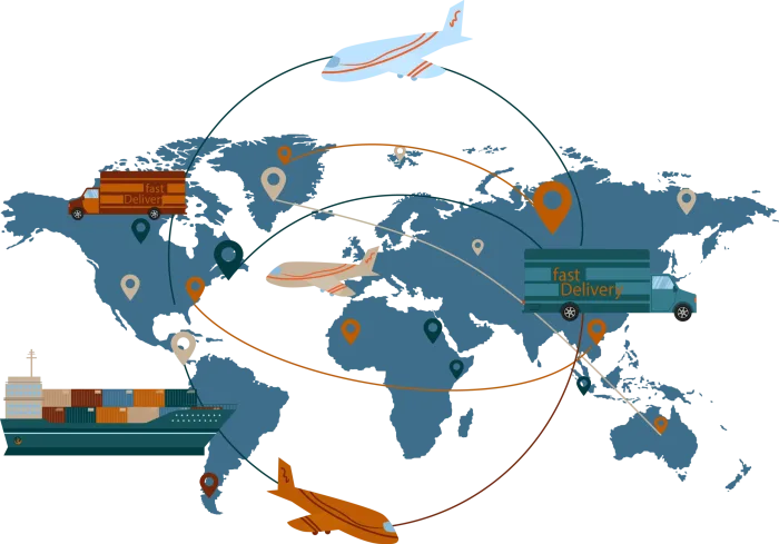 Shipping in Worldwide